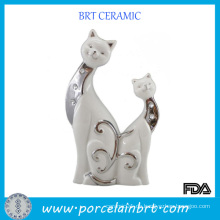 Promotion Katze Form Keramik Hochzeit Dekoration für Geschenkartikel